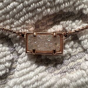 Kendra Scott Rose Gold Pendant Necklace